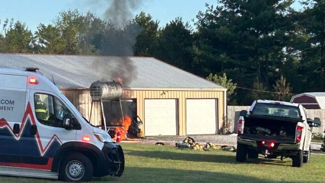 E. Luther Road fuel tank fire - 10.2.25